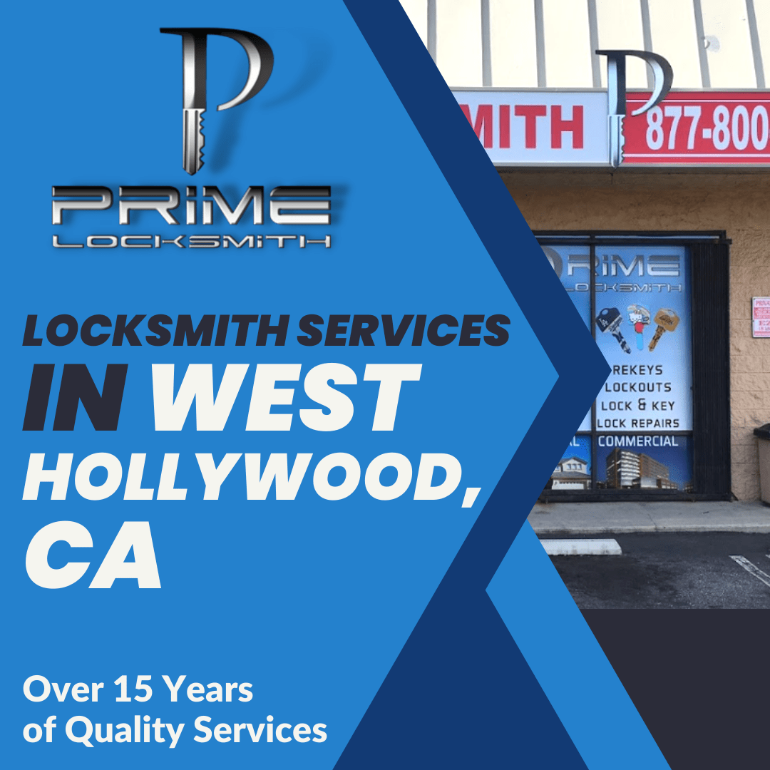 West Hollywood locksmith services 24/7 Emergency Locksmith Services