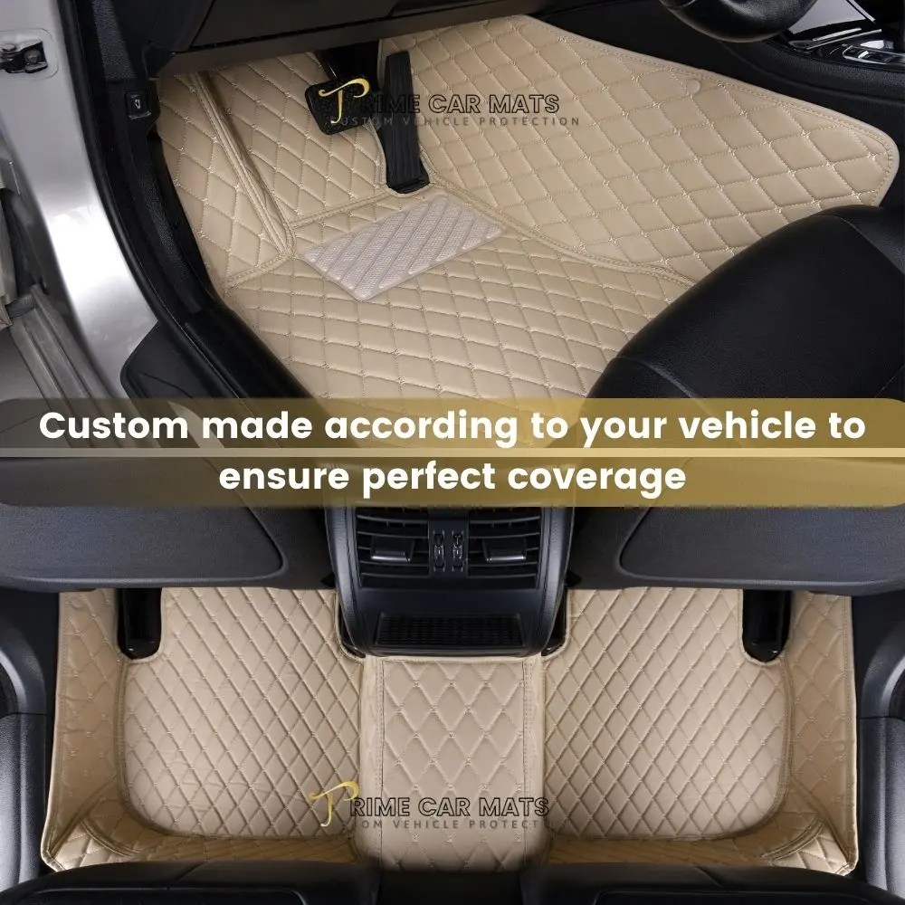 Beige Car Mats Set Prime Mats Europe Custom made car floor mats