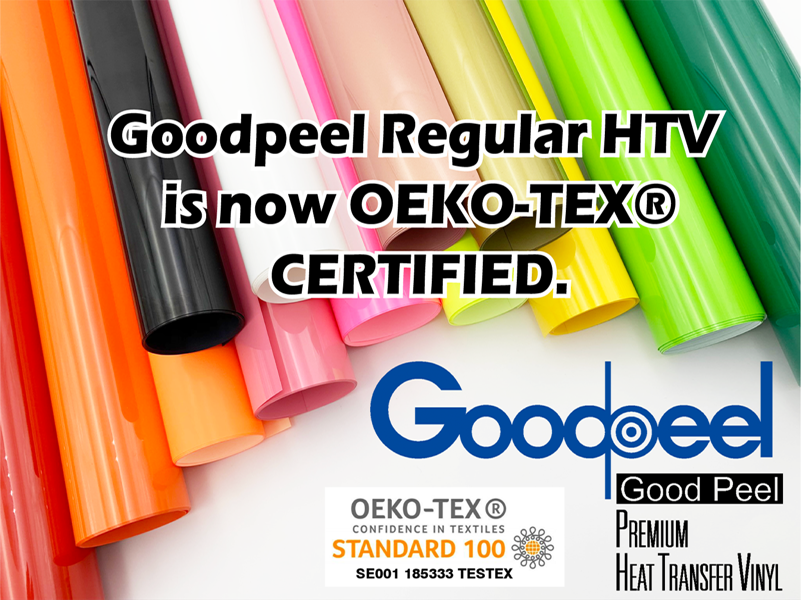 GoodPeel HTV Heat Presses Various Colors & Sizes