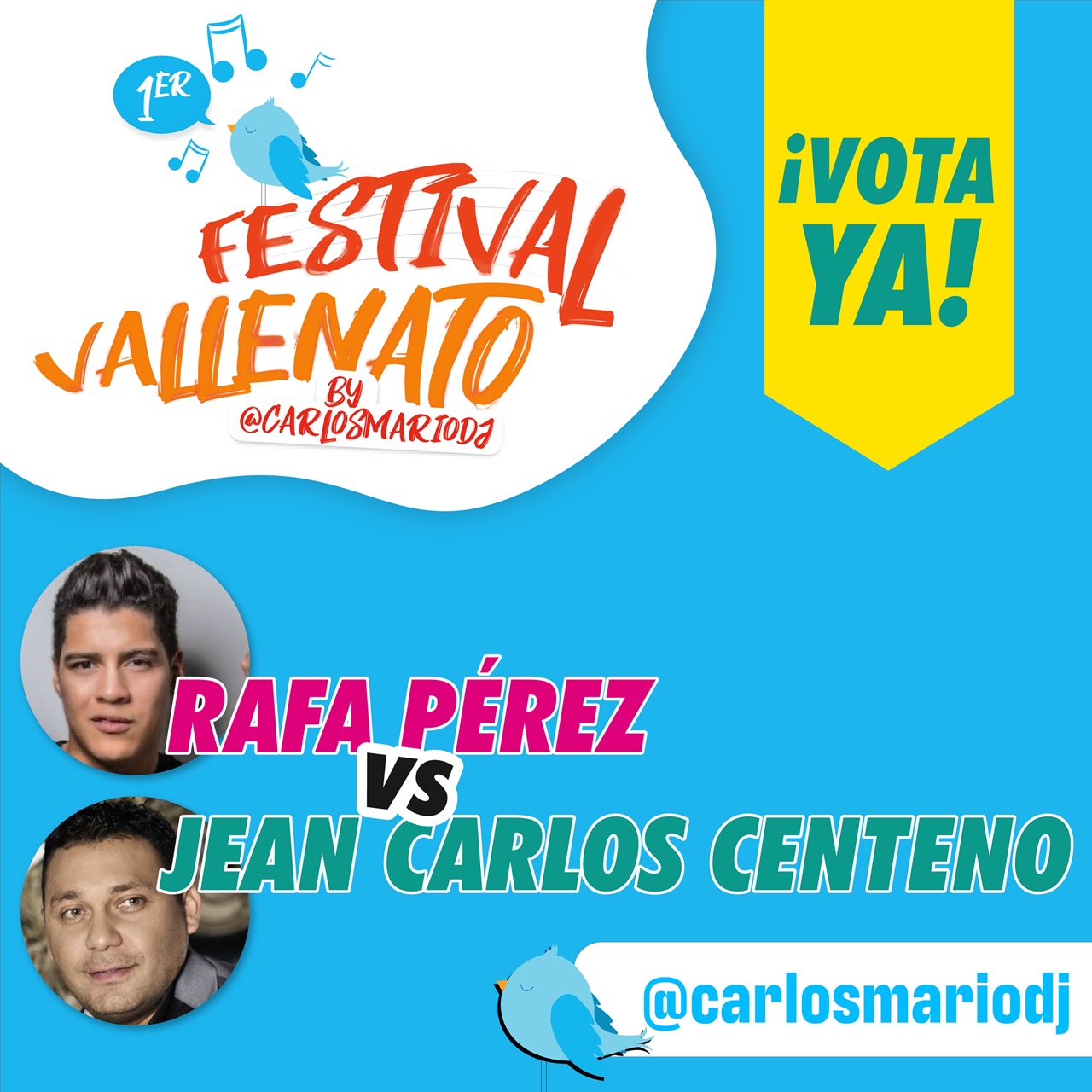 Rafa Pérez VS Jean Carlos Centeno votar
