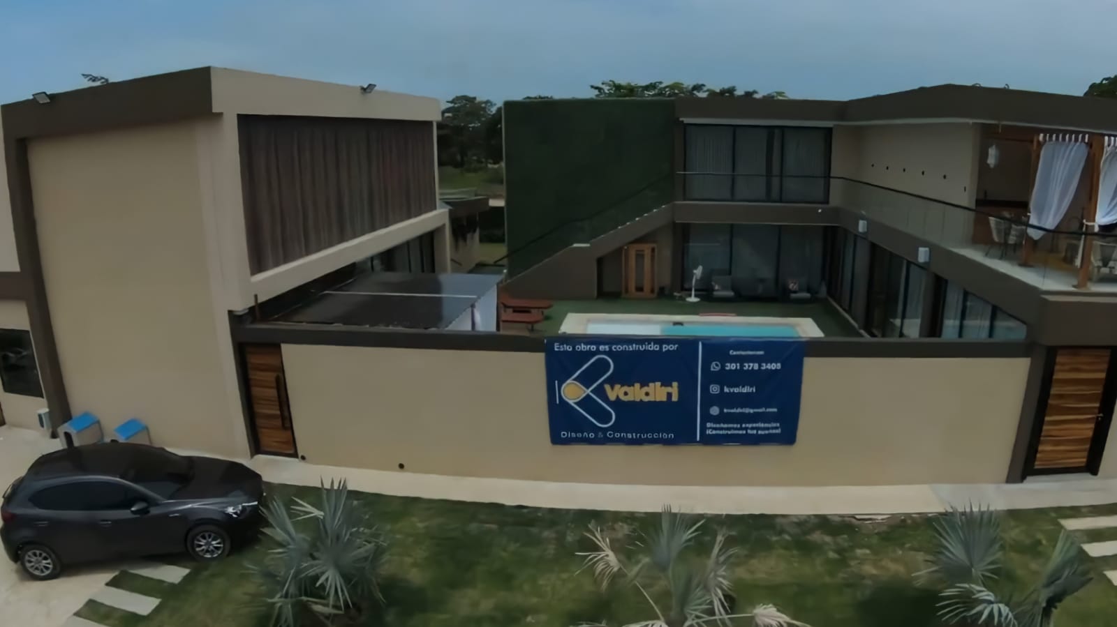 Lujosa cabaña de Andrea Valdiri tiene impactados a sus seguidores