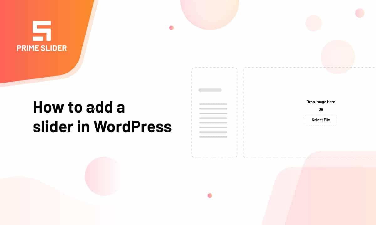 How to add a slider in WordPress Prime Slider