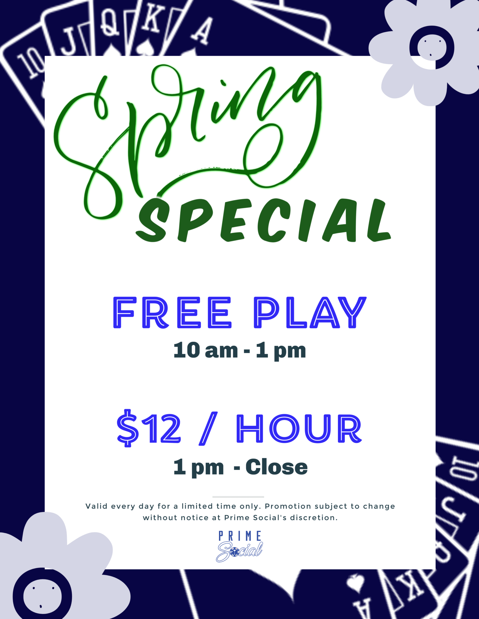 Promos Prime Social Club