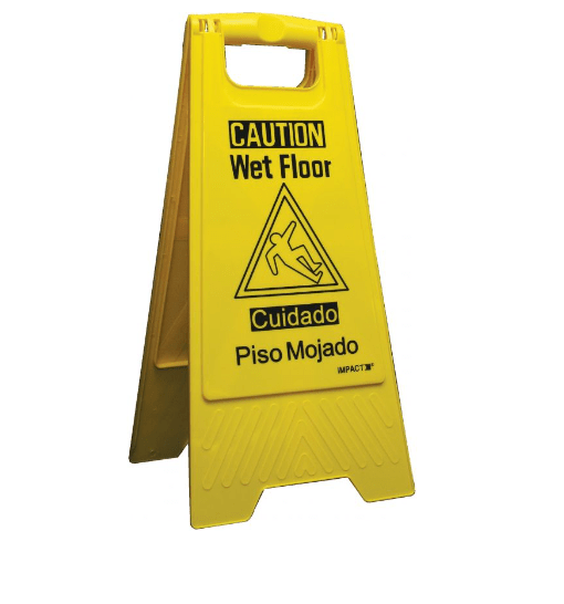 Wet Floor Caution Sign