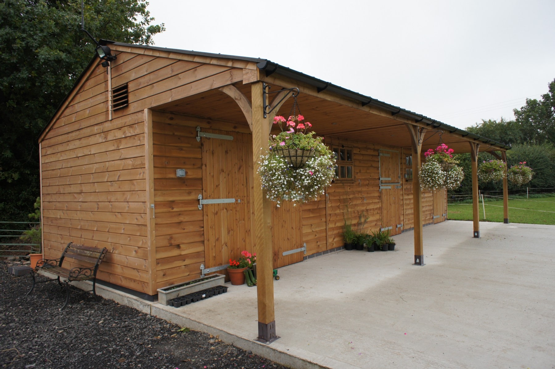 Stable Blocks Royal Range Stables & Hay Barn Equestrian buildings