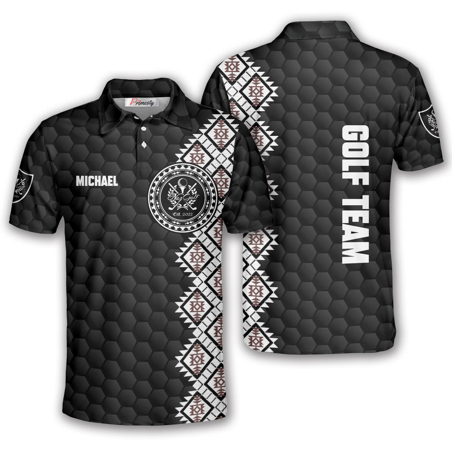 Custom Golf Polo Shirts for Men (Derrick) Primesty