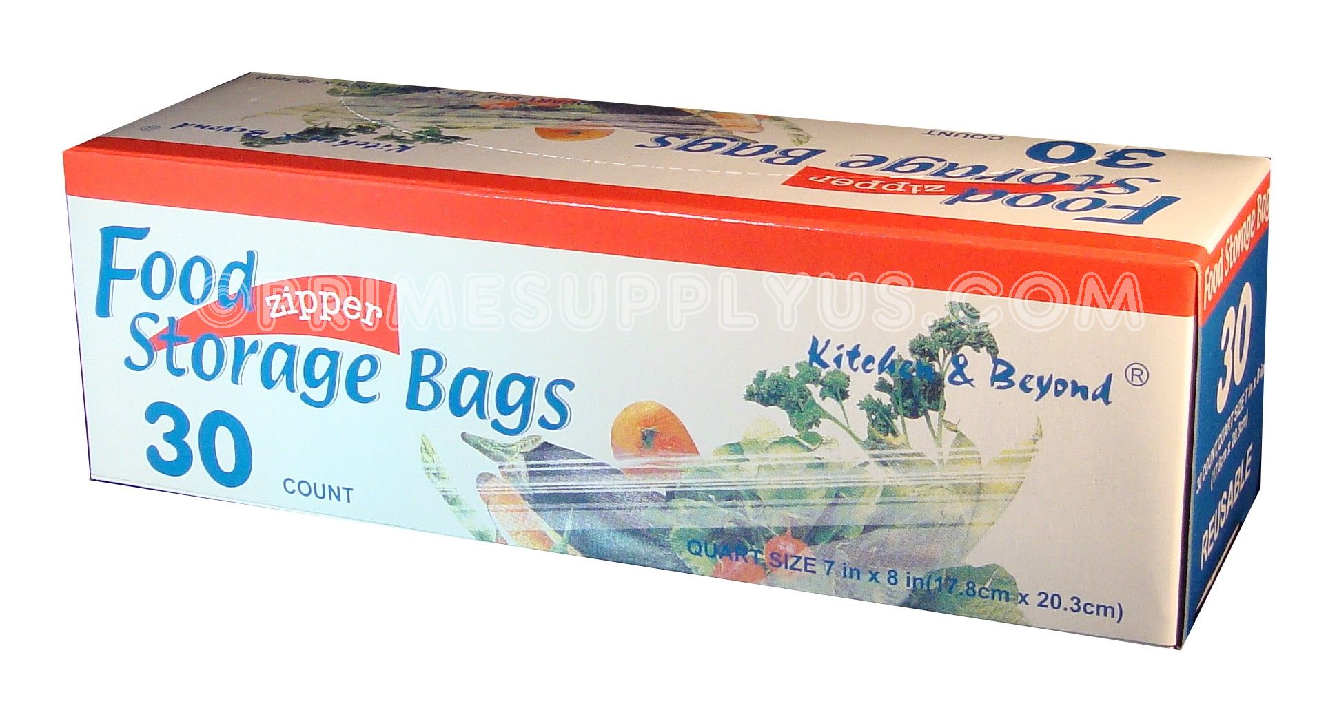 Food Storage Bag/Sandwich Bag(30ct./Box.) Prime Supply Inc