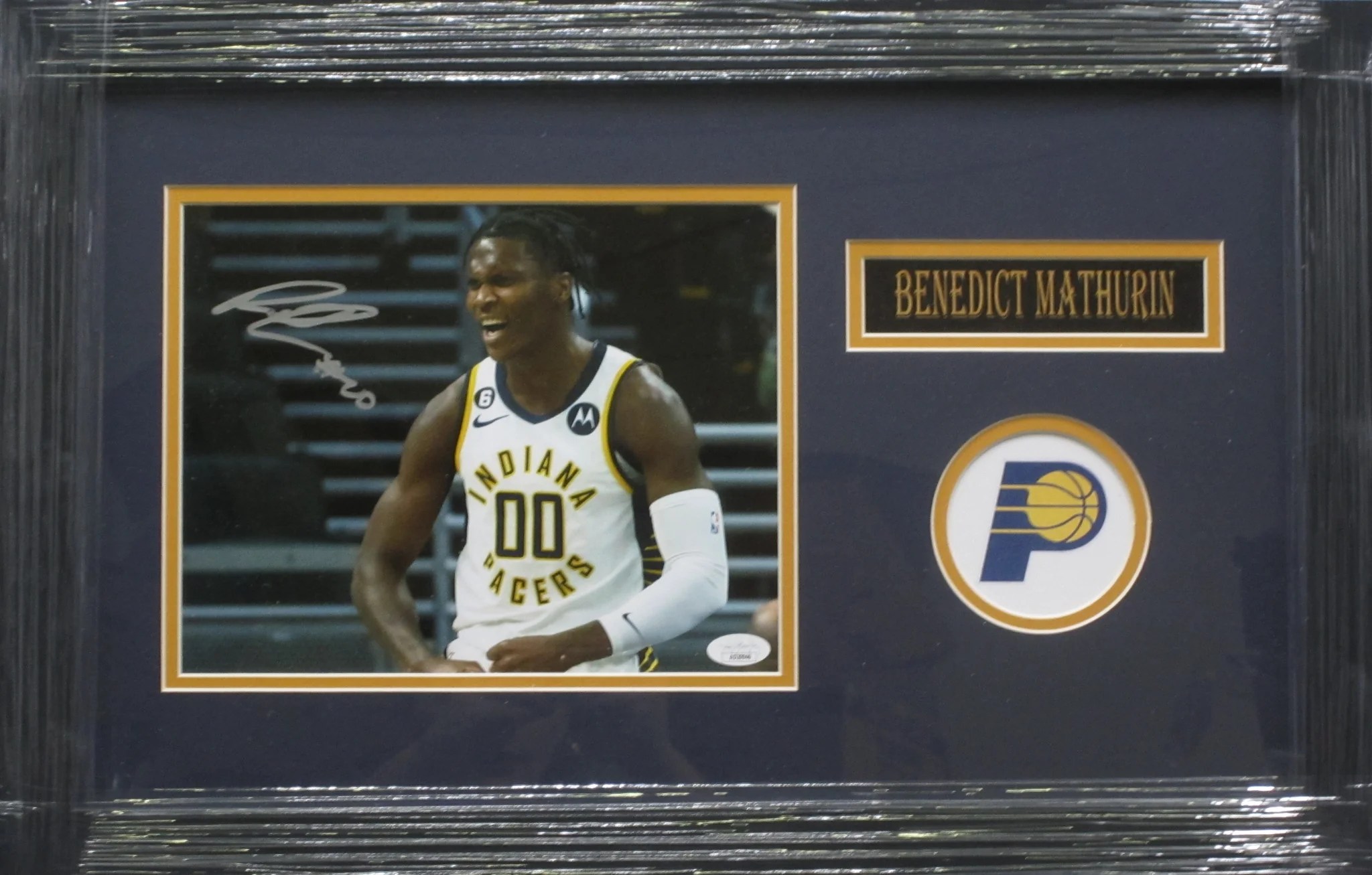 Indiana Pacers Benedict Mathurin ROOKIE AUTOGRAPH Hand Signed Autograp