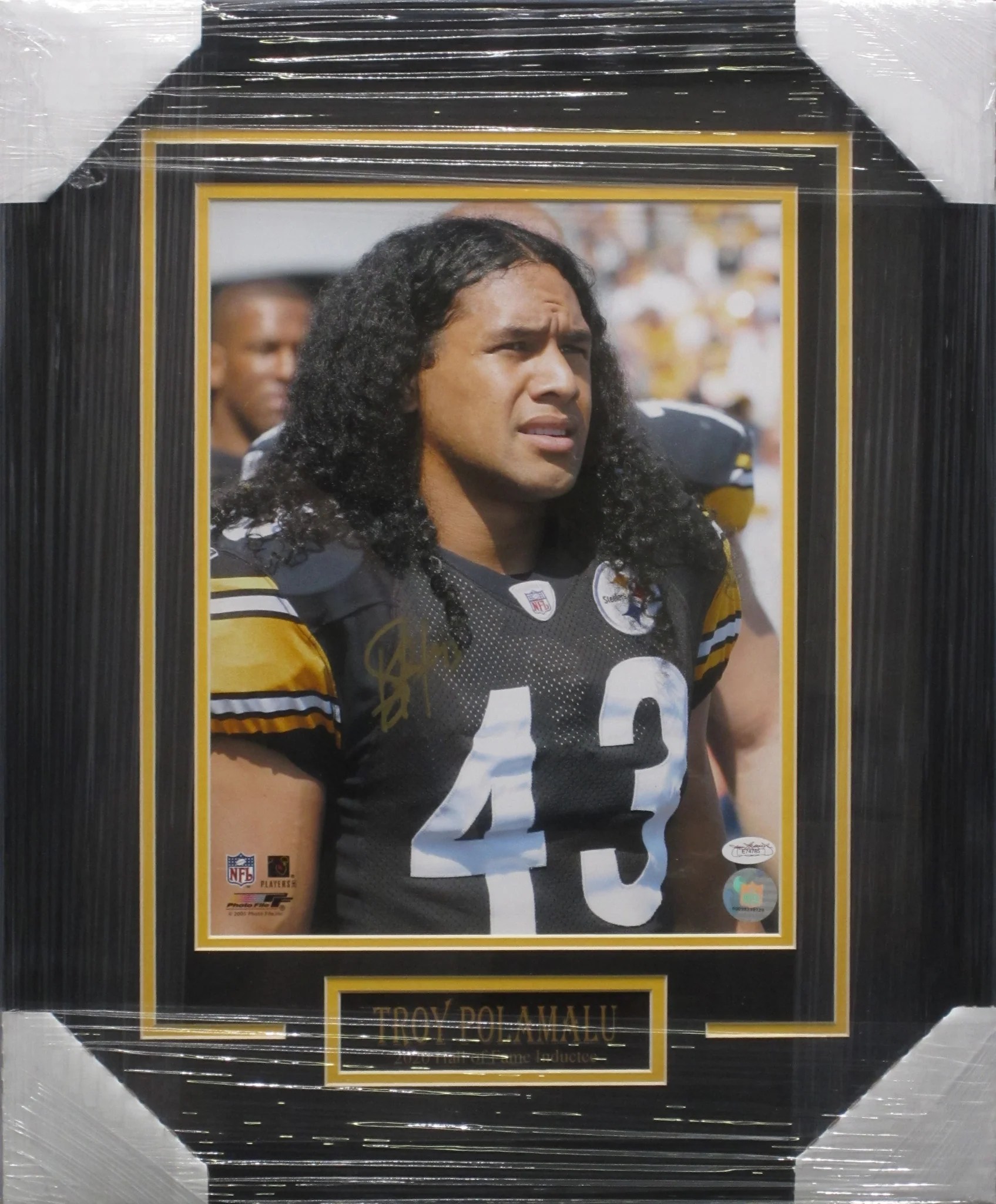 Pittsburgh Steelers Troy Polamalu Hand Signed Autographed 11x14 Photo