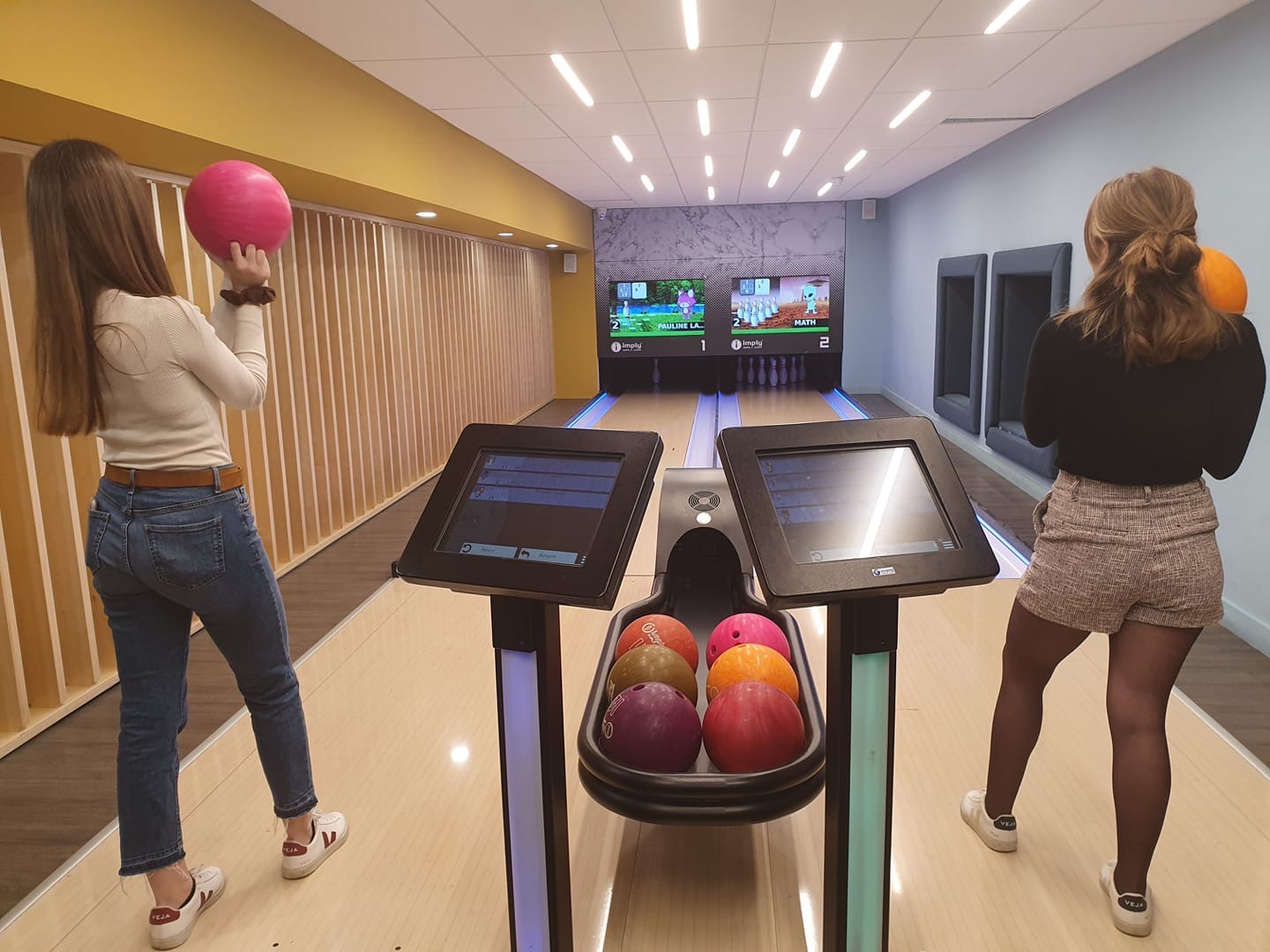 Custom Bowling Lanes PrimeTime Amusements