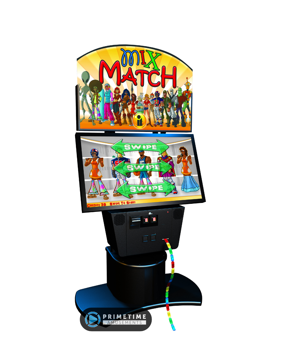Touch screen game machine computer combination