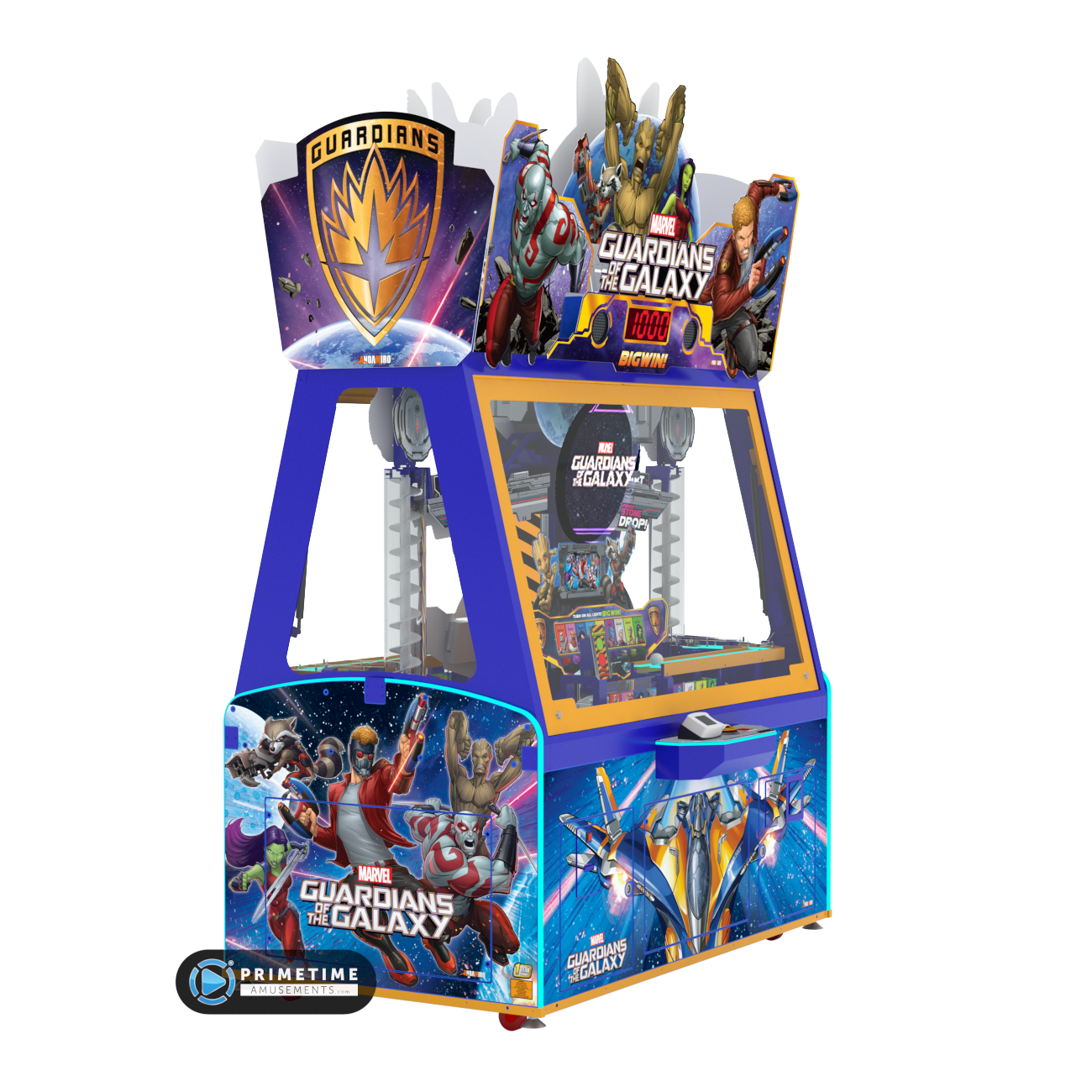 Guardians of the Galaxy Ticket Coaster PrimeTime Amusements