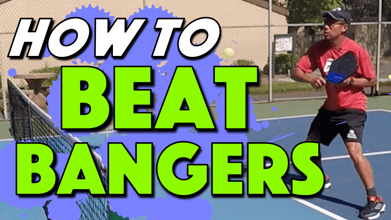 How To Beat Bangers Defending Against Hard Hitters In Pickleball