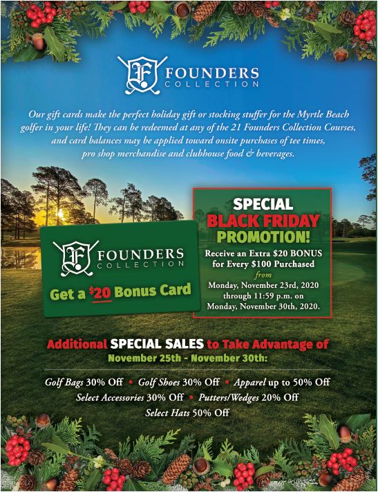 Black Friday Edition Member News & Updates + Golf Tip 111920 Prime