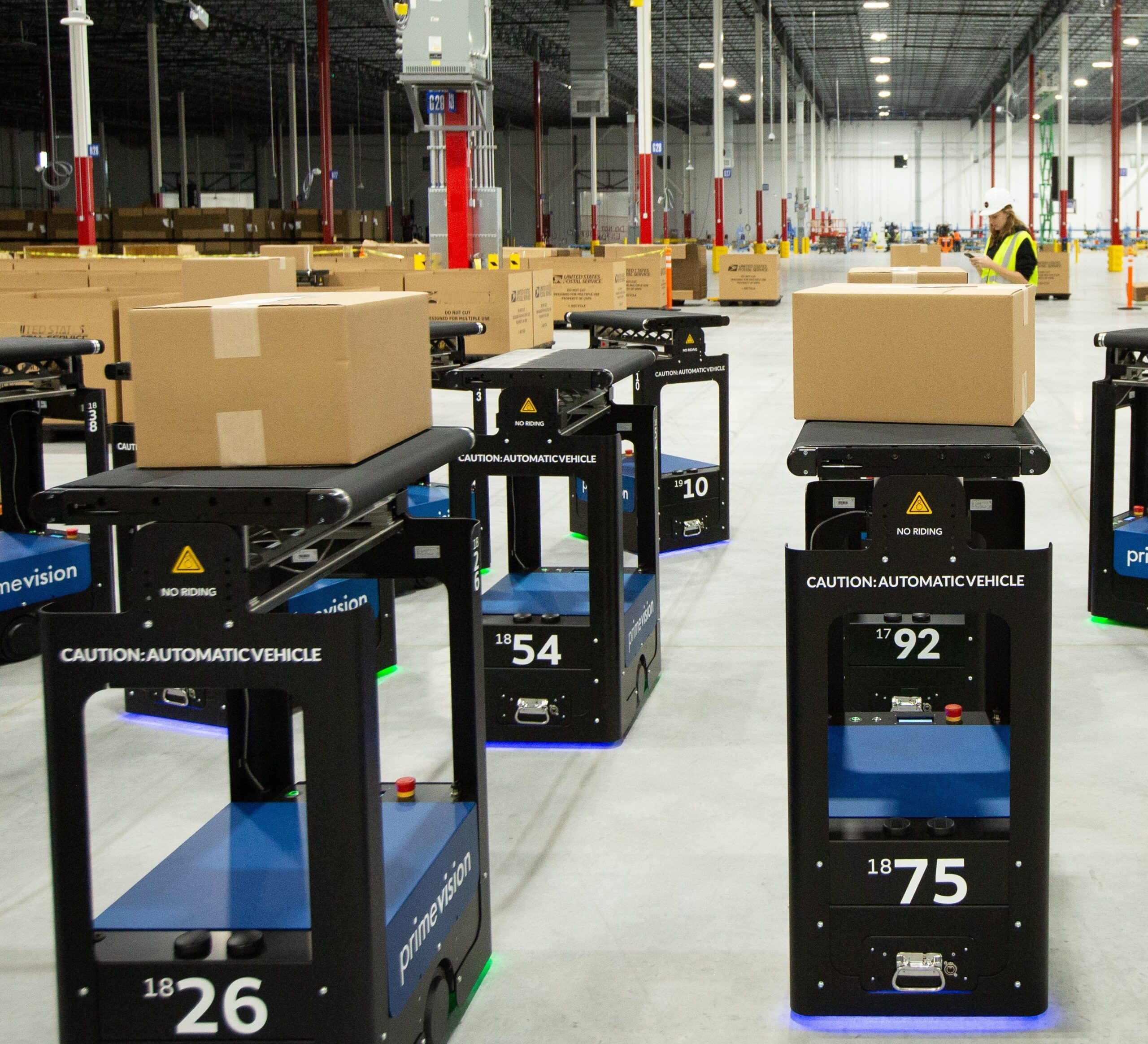 AI and robots help retain warehouse staff Prime Vision