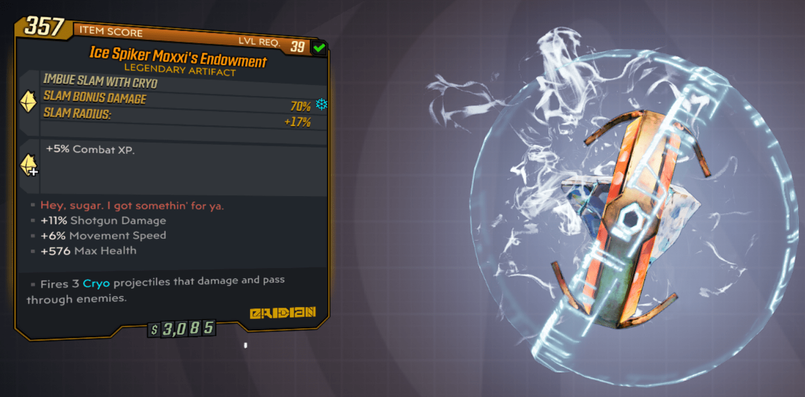 Borderlands 3 Artifacts Guide How To Use And Unlock Artifacts