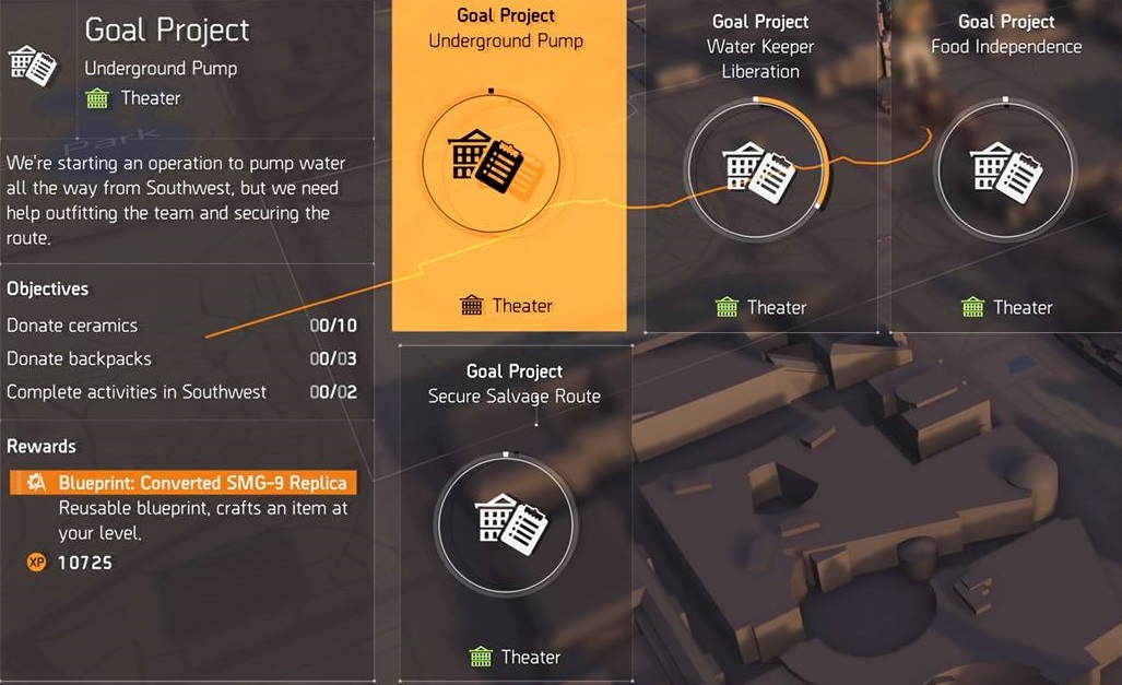 Underground Pump The Division 2 Theater Project Guide PrimeWikis