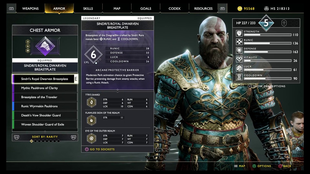 God Of War Armor Guide All Armor, How To Get Best Armor