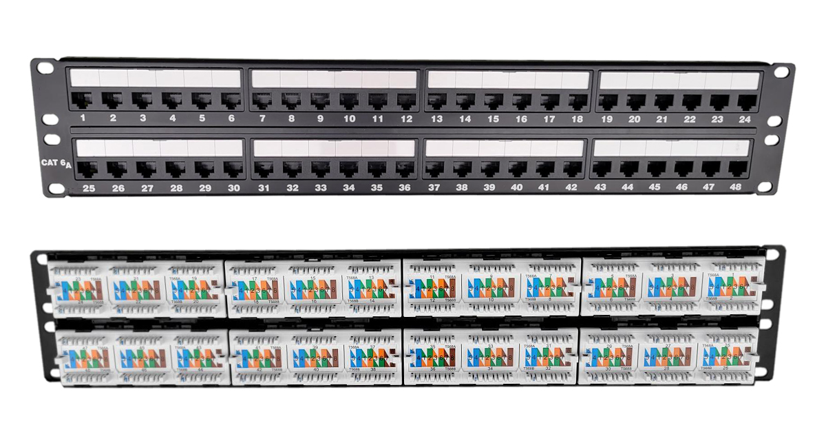 CAT6A Patch Panels 122448 Port Primex Manufacturing
