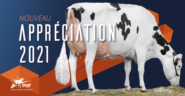 Nouvelle table d’Appréciation Prim’Holstein France