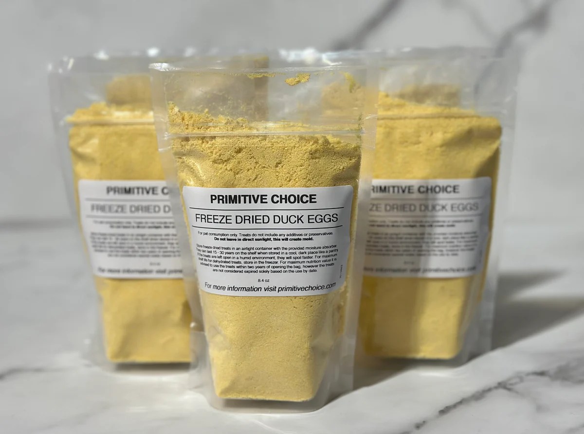 Duck Egg Powder Freeze Dried Primitive Choice