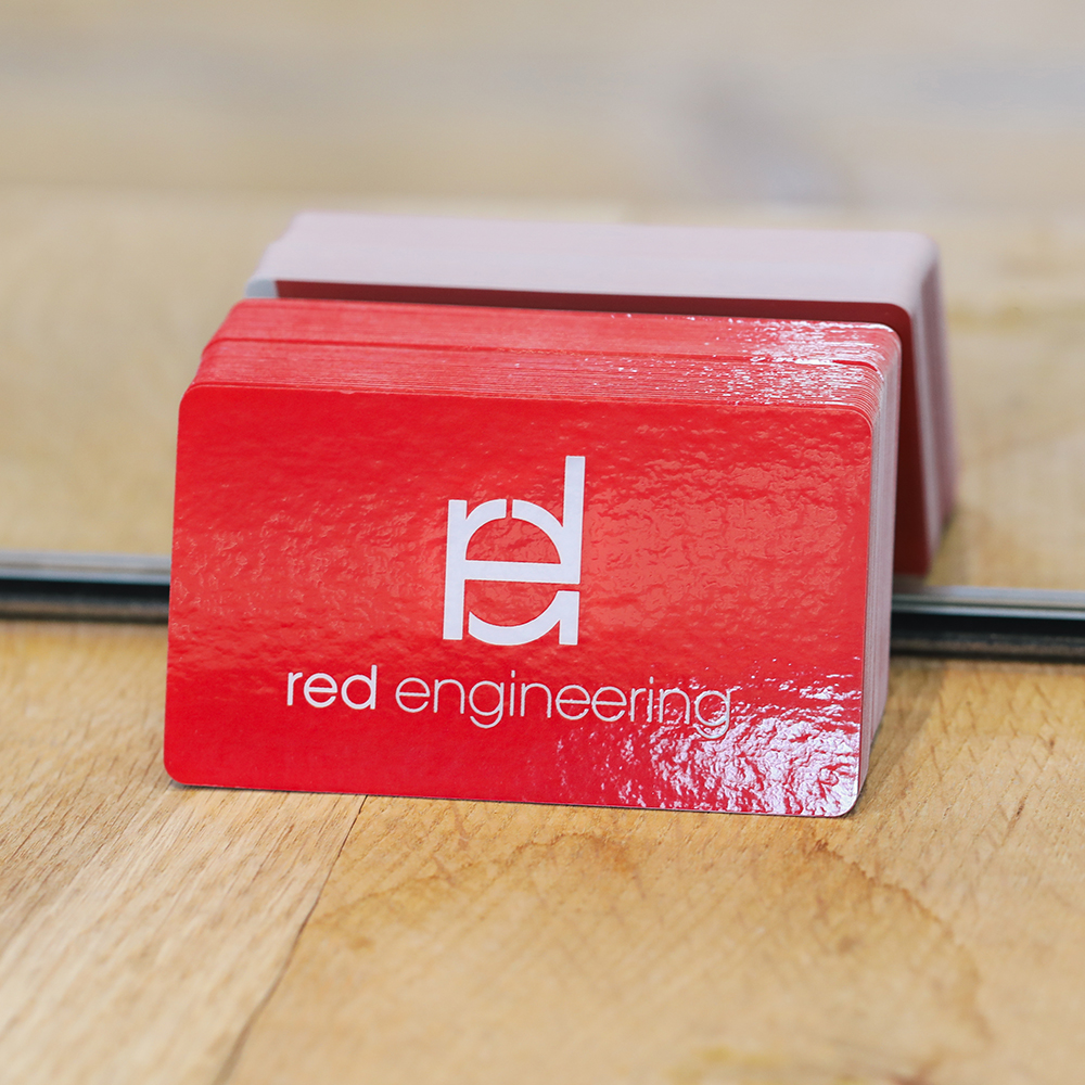 Laminated Business Cards 22PT Thick Glossy Cards