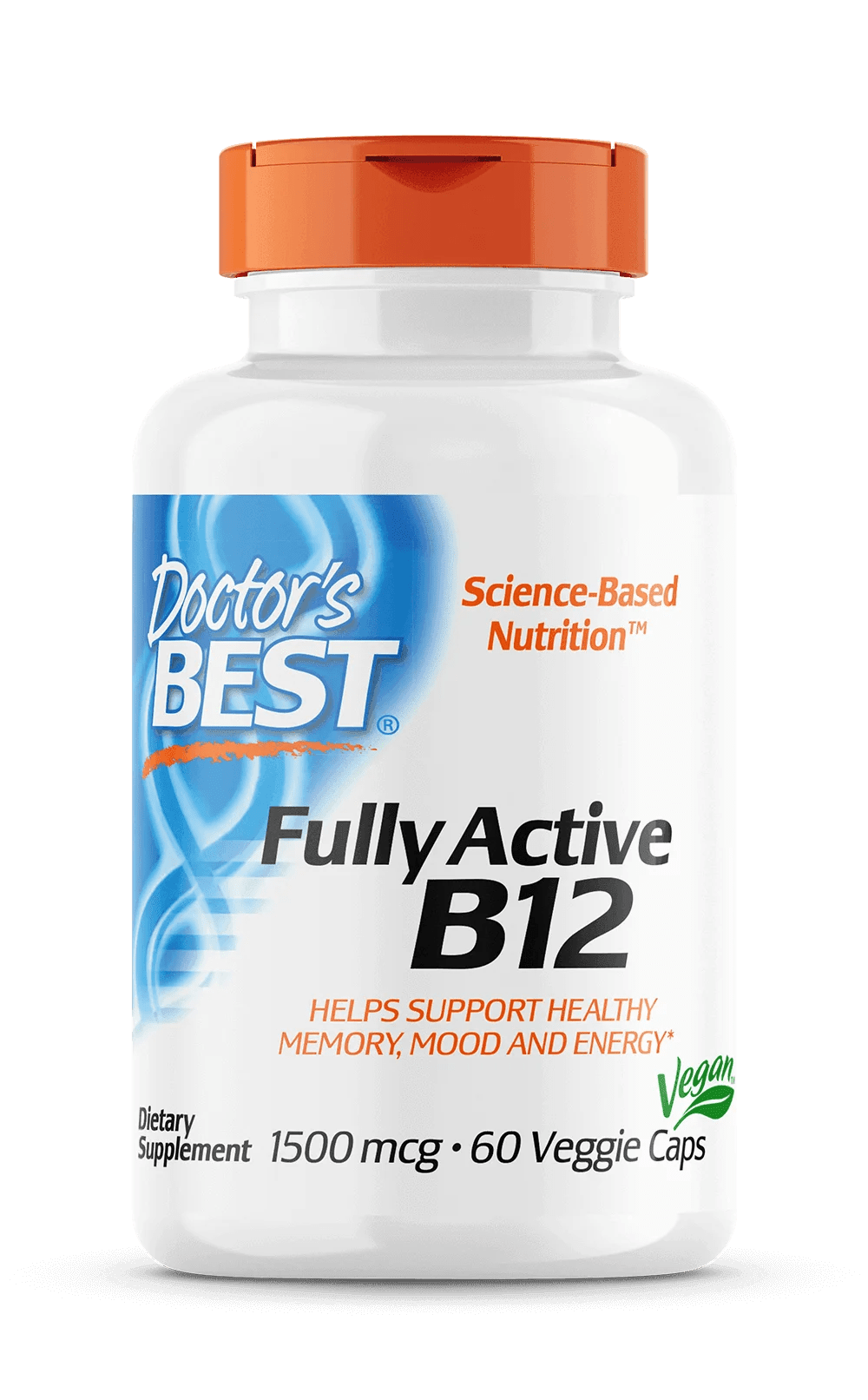 Vitamina B12 Metil cobalamina, 1500 mcg, 60 capsule Primo Nutrition