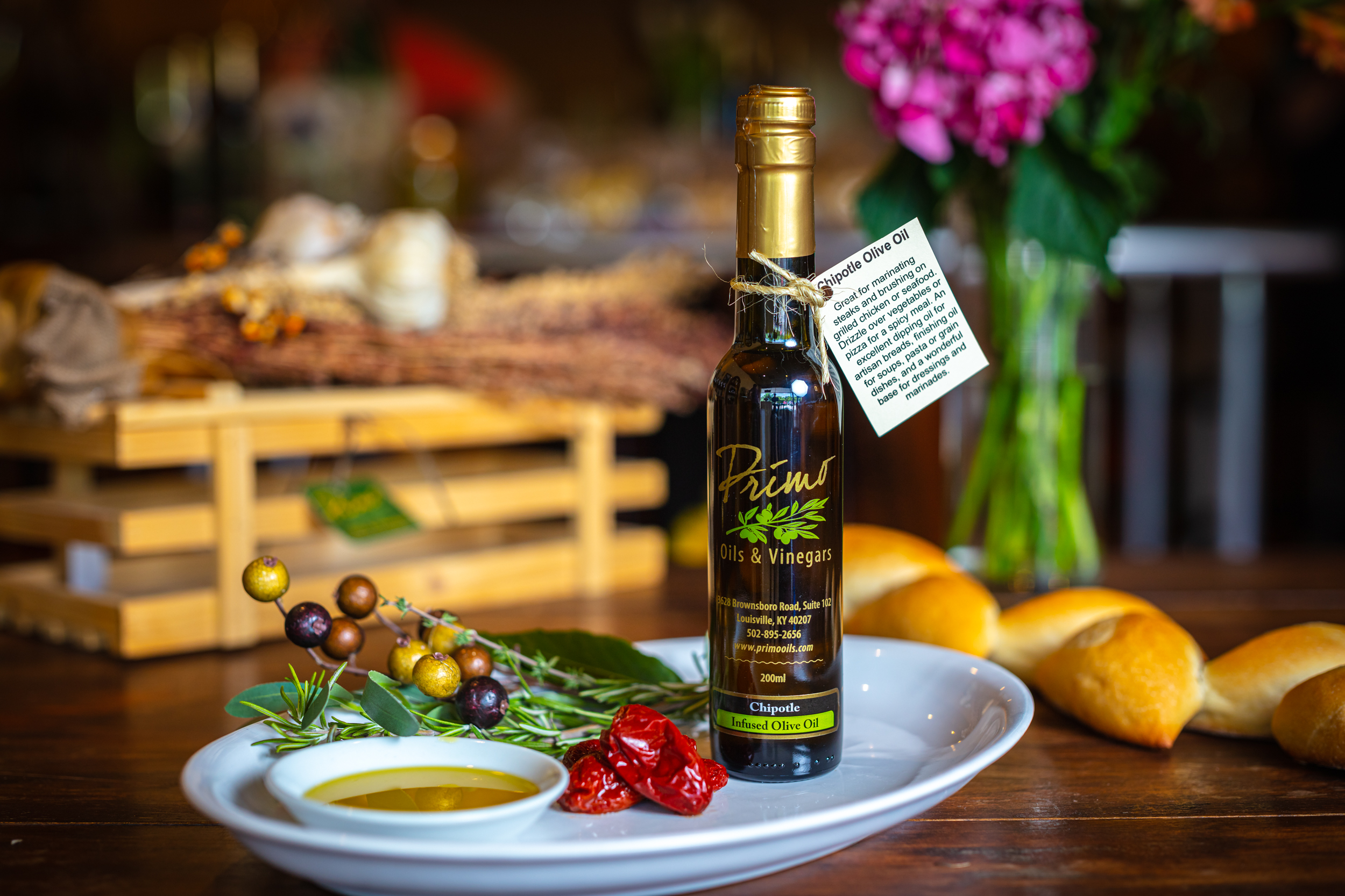 Chipotle Olive Oil Primo Oils and Vinegars