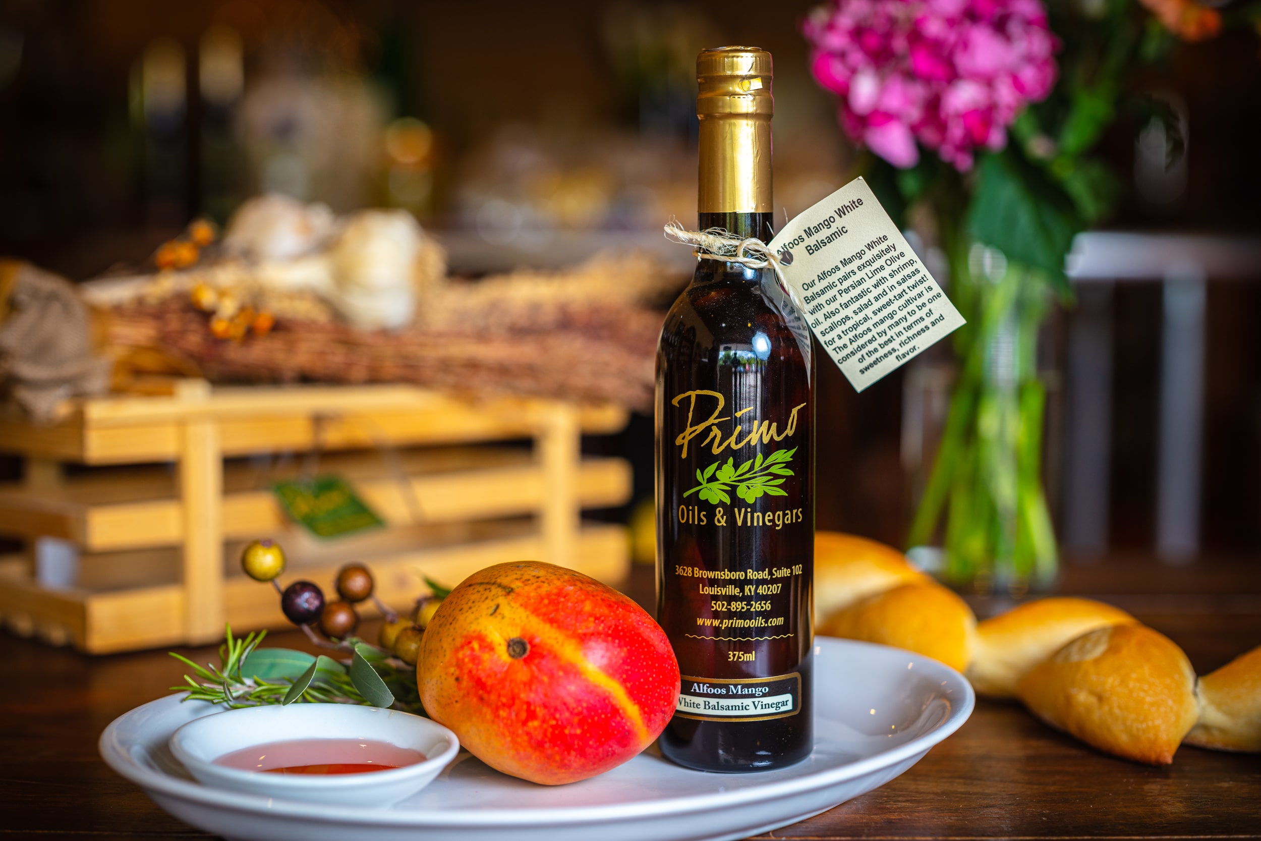 Mango White Balsamic Primo Oils and Vinegars