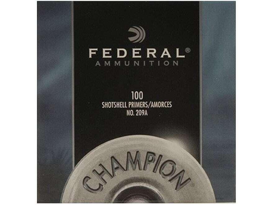 Federal Primers 209A Shotshell Box of 1000 (10 Trays of 100) Primo Reloading