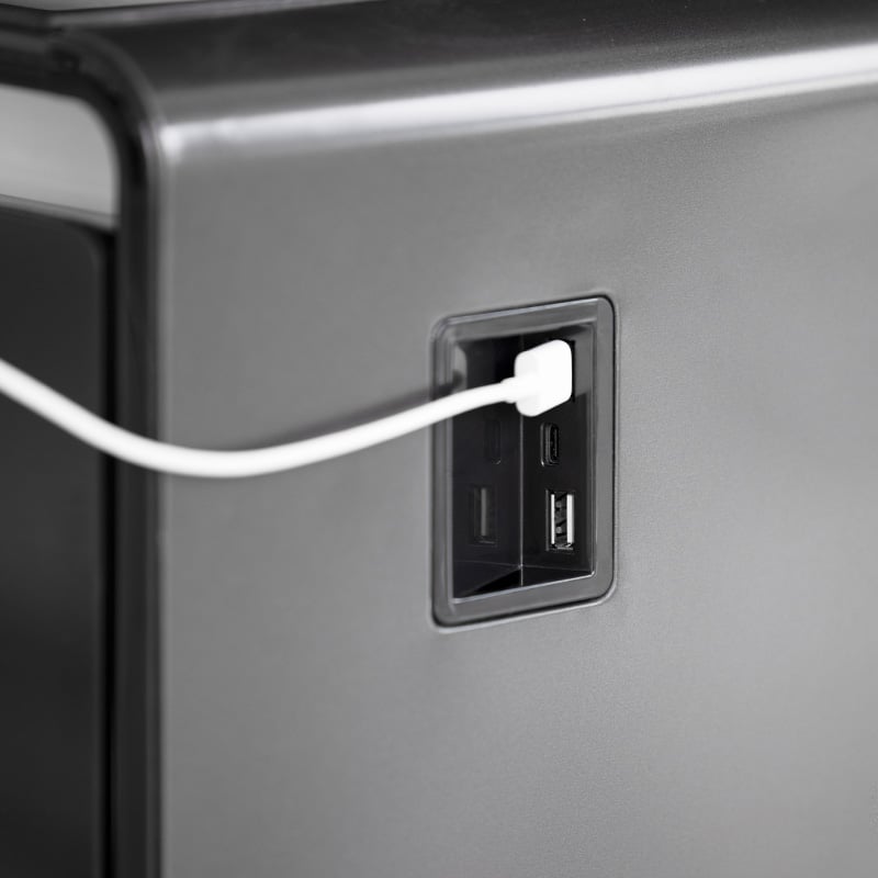 2023 Newest Luxury Version135L refrigerator music speakers usb chargers