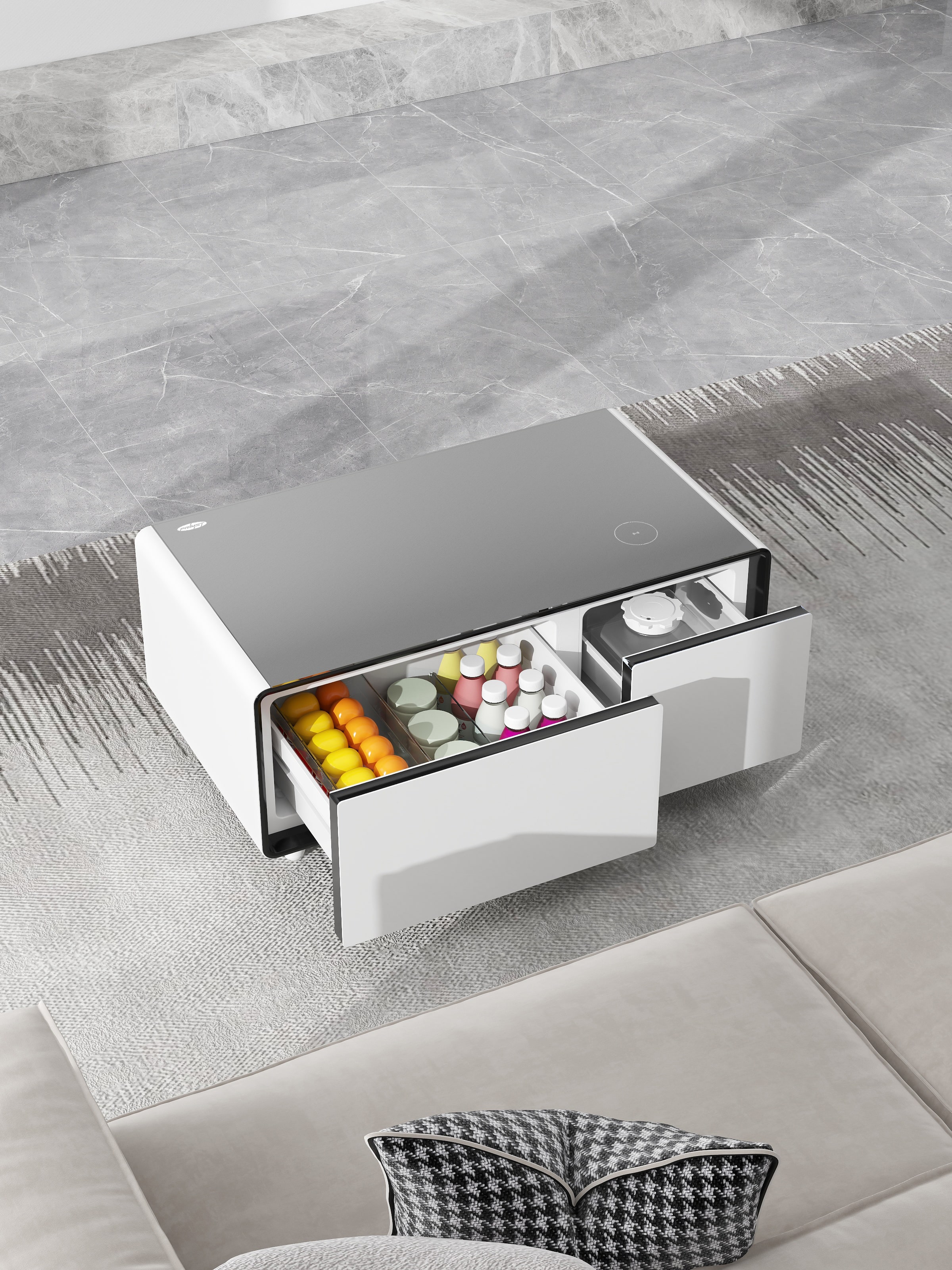 TB90 coffee table refrigerator a fashionable coffee table with