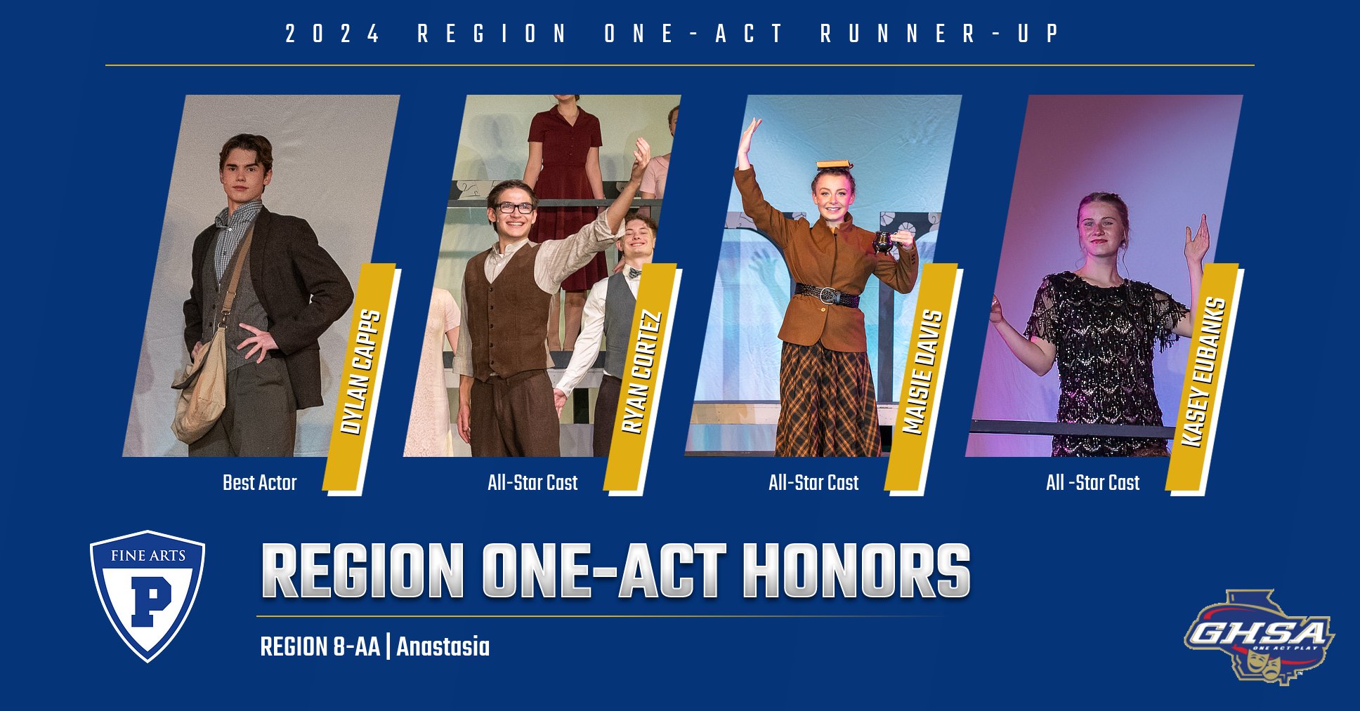 Prince Fine Arts Region OneAct Runner Up Prince Avenue Christian