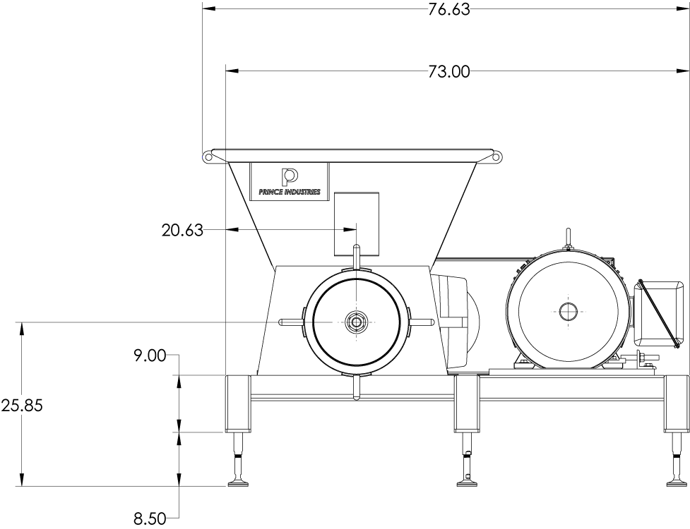 Model 11 Grinder Prince Industries Inc.