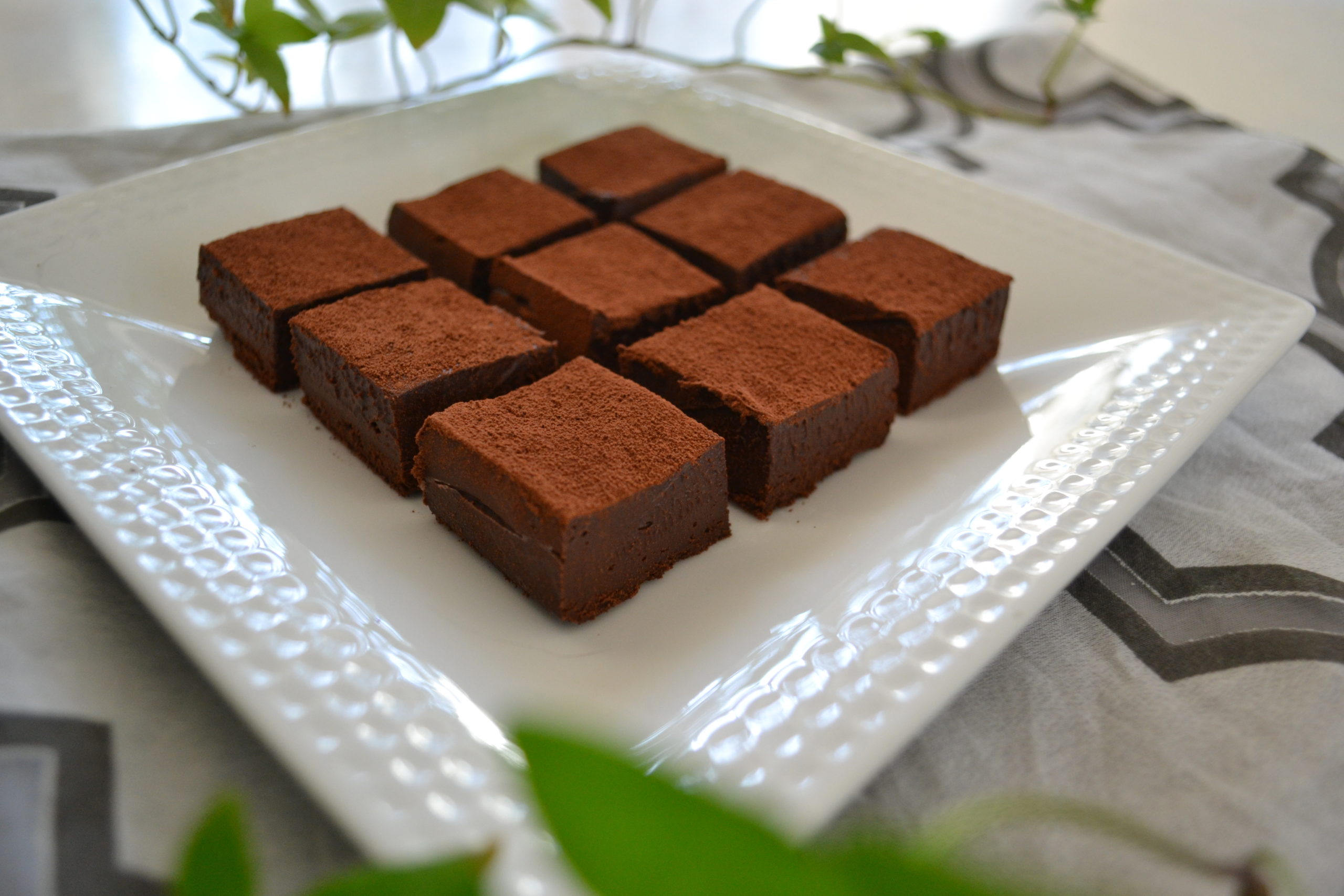 HOW TO MAKE TOFU CHOCOLATE 40 reduced calories but yet Delicious