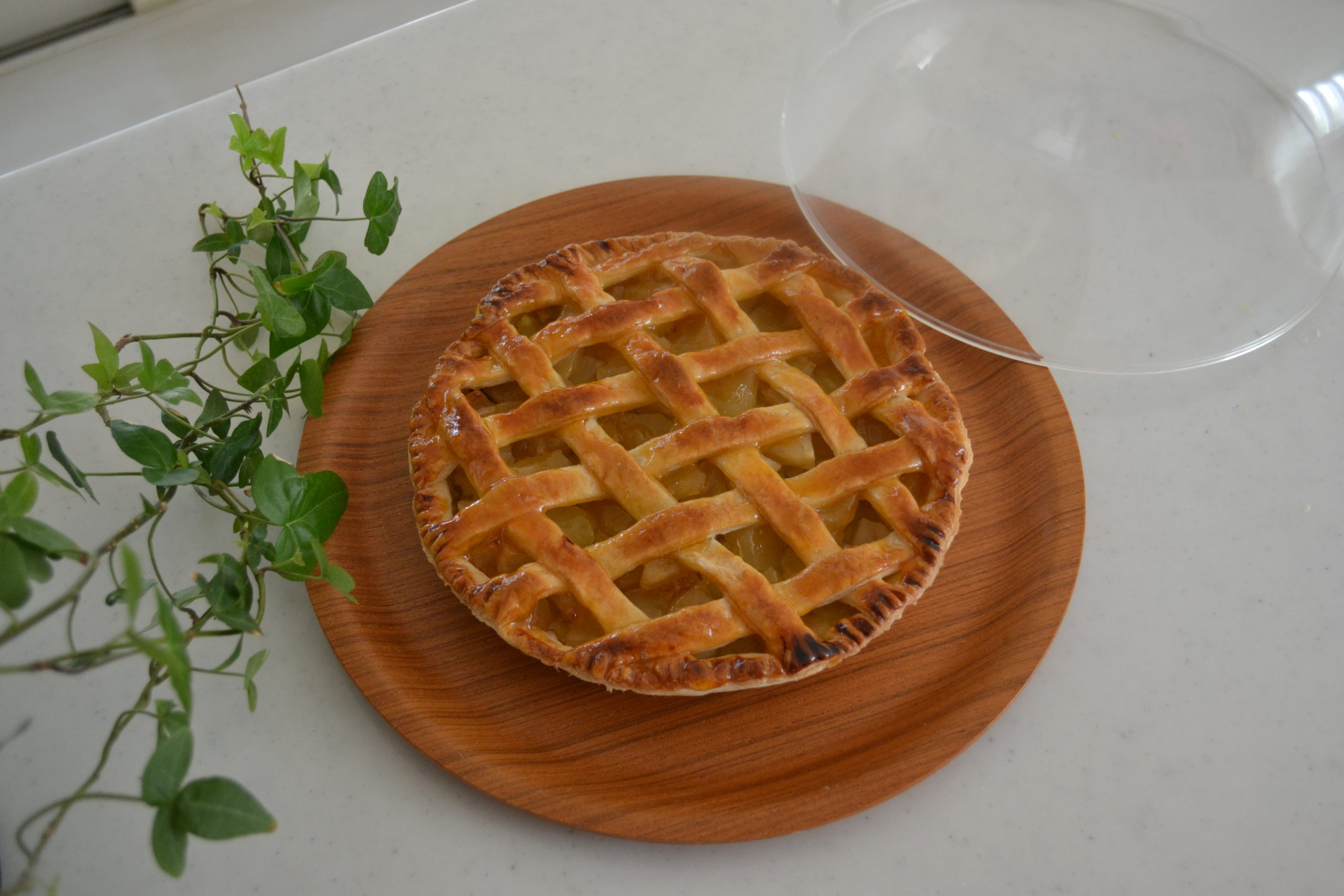 SWEET POTATO APPLE PIE Japanese style Thanksgiving pie