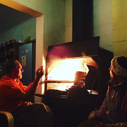 winter fire | Princess In A Caravan travel blogger