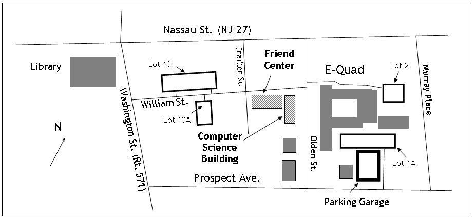Directions To Princeton University Princeton Joint Professional Chapter, ACM and IEEE Computer Society