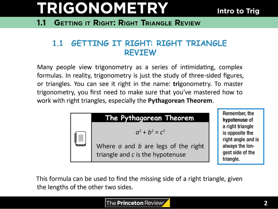 Academic Math Tutoring The Princeton Review