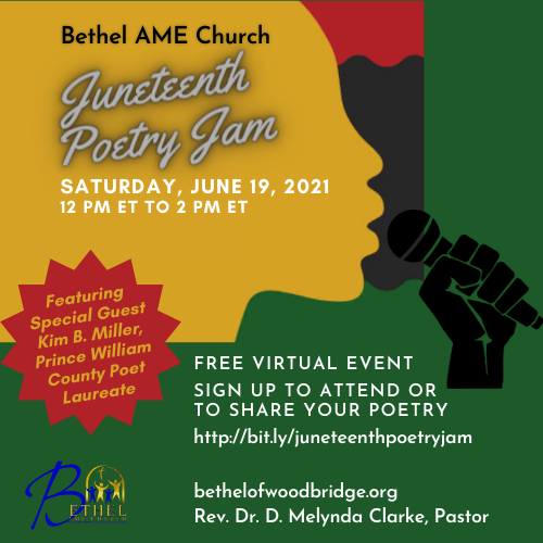 Bethel AME Church to Host Poetry Jam to Celebrate Freedom