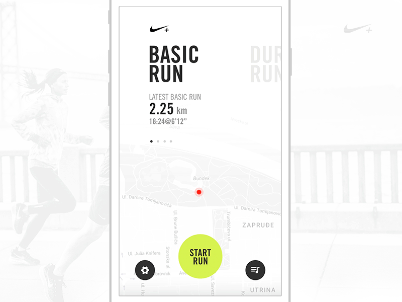 Nike+ Running App Principle Repo