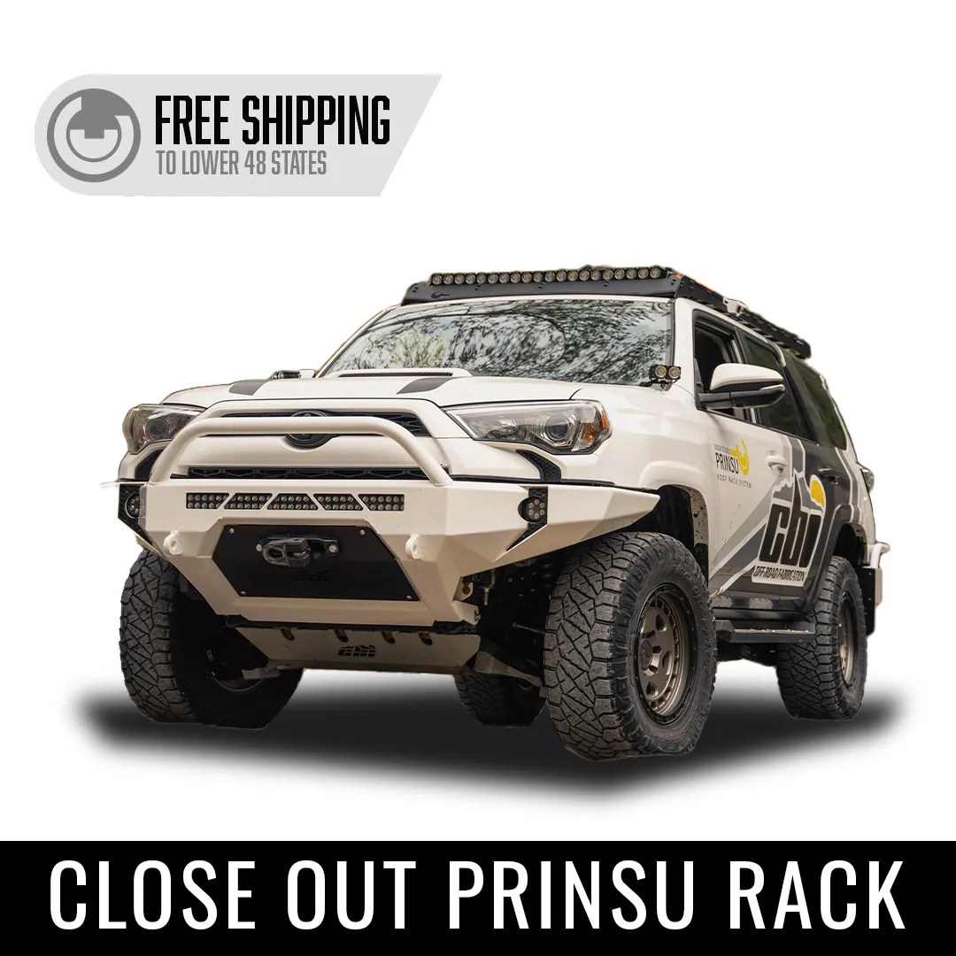 Close Out Original 5th Gen Toyota 4Runner Prinsu Roof Rack Full Non