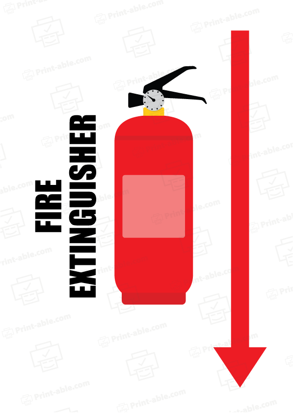 6+ FREE Fire Extinguisher Sign Printable | PRINT-ABLE