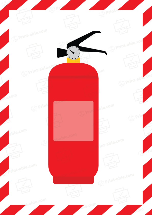 6+ FREE Fire Extinguisher Sign Printable | PRINT-ABLE