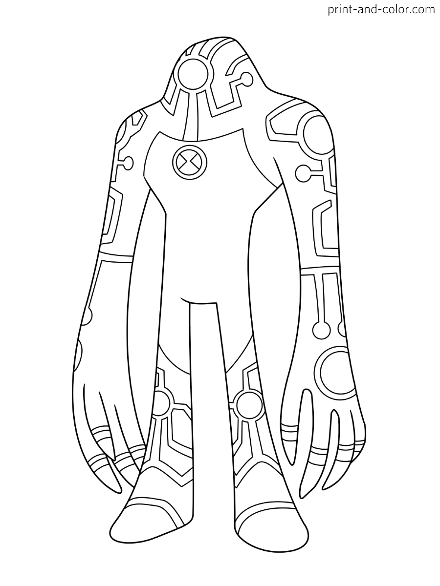 Ben 10 coloring pages | Print and Color.com