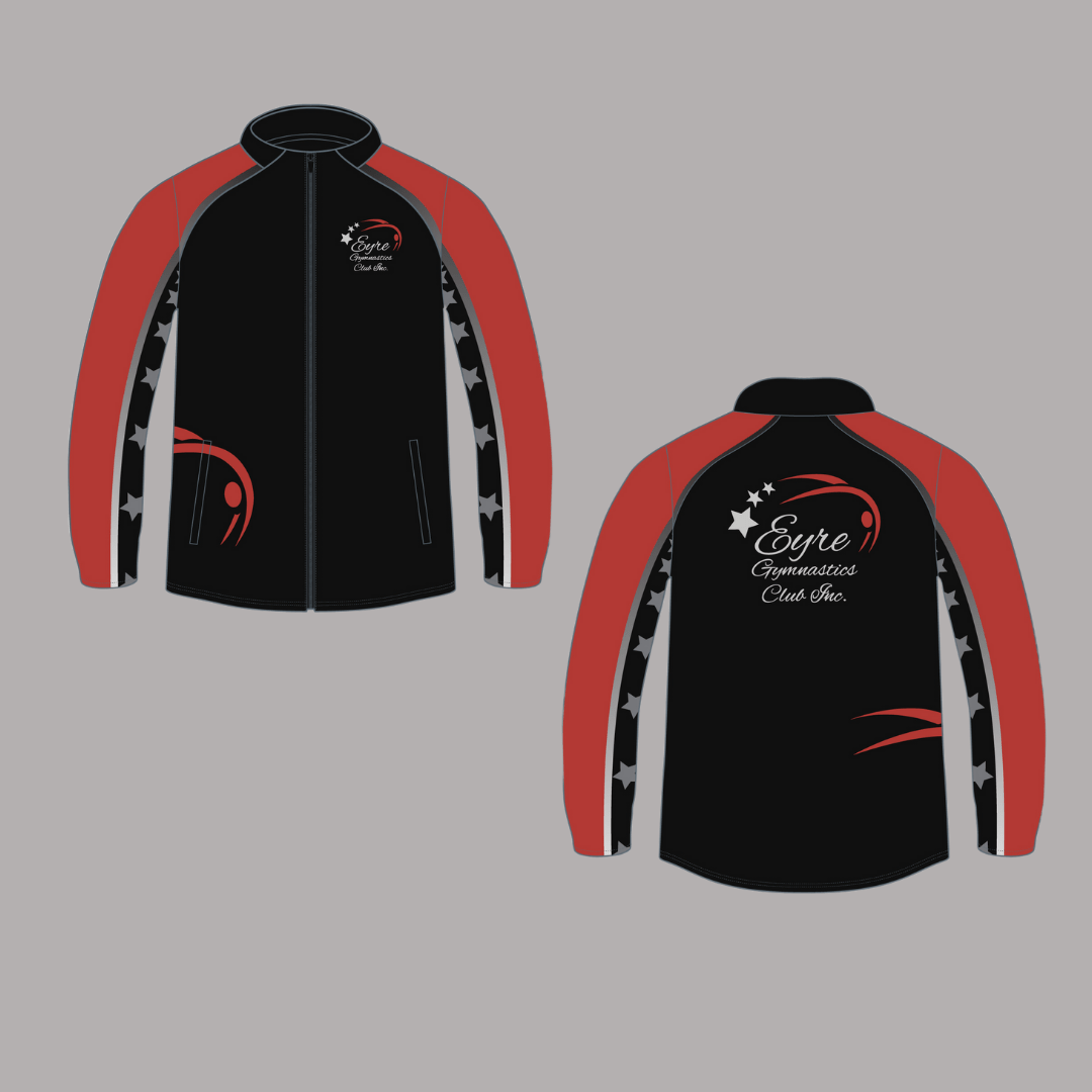 Eyre Gymnastics Track Jacket Print by Tex Furkins