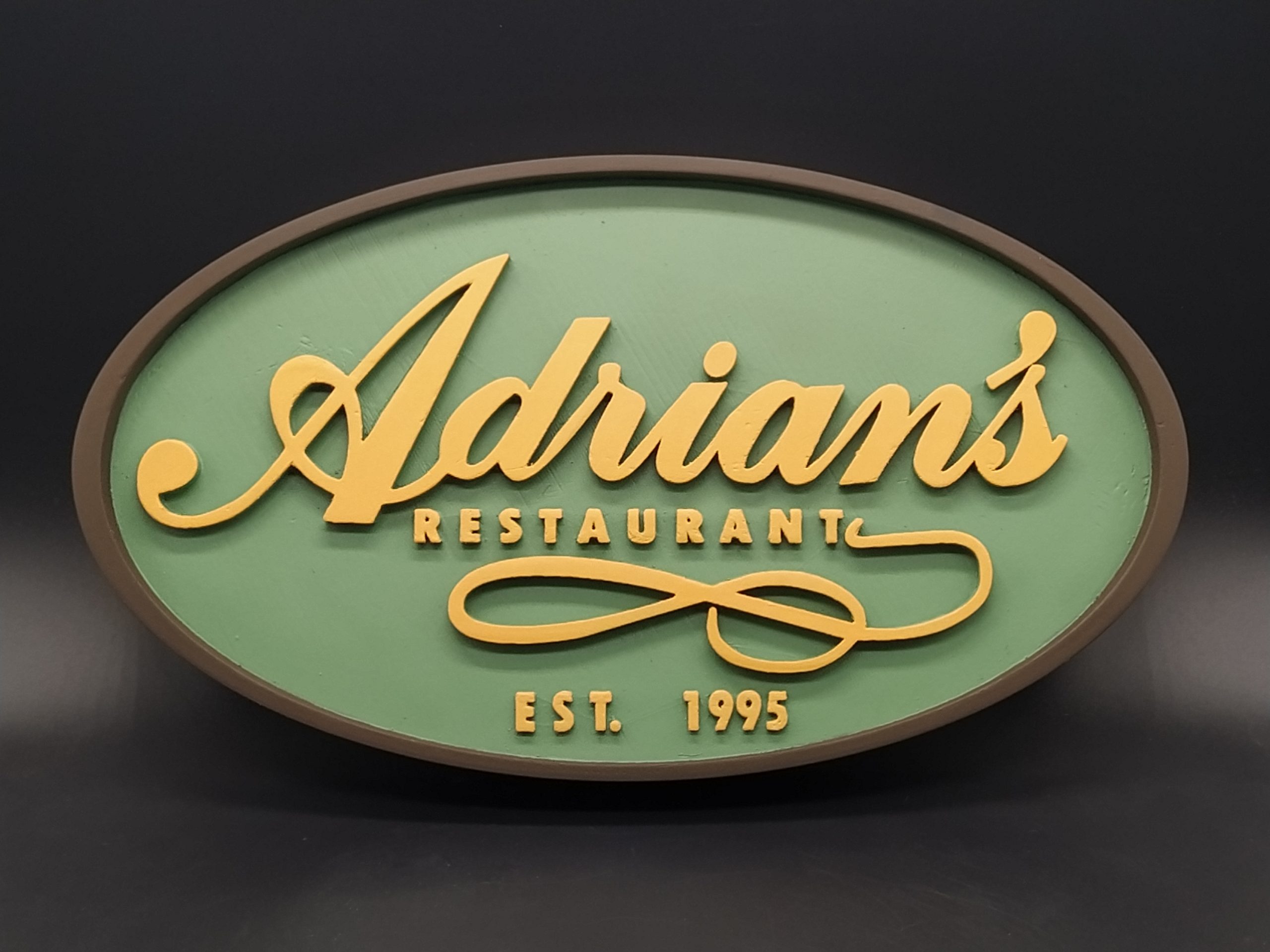 Cartel Adrian’s Adrian’s Restaurant Rocky Balboa Restaurant