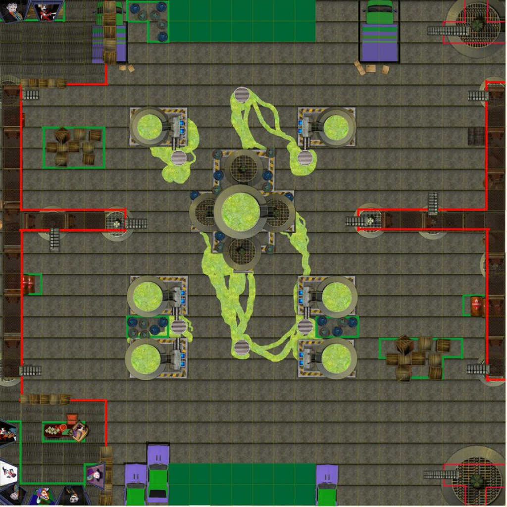 Dundjinni Mapping Software Forums Robot Factory Heroclix Map