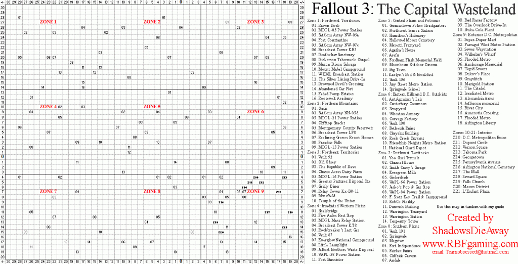 Fallout 3 Cheats, Codes, Cheat Codes, Walkthrough, Guide, Faq Fallout