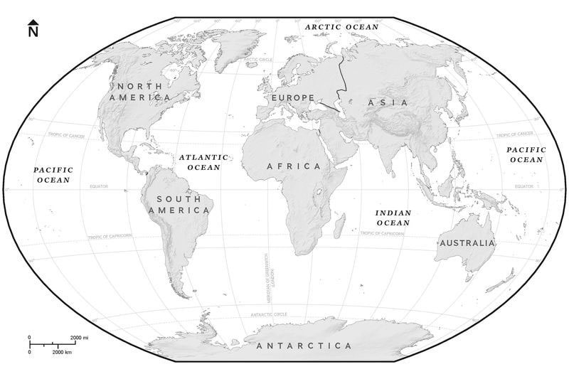 Printable World Map Vertical Free download and print for you.